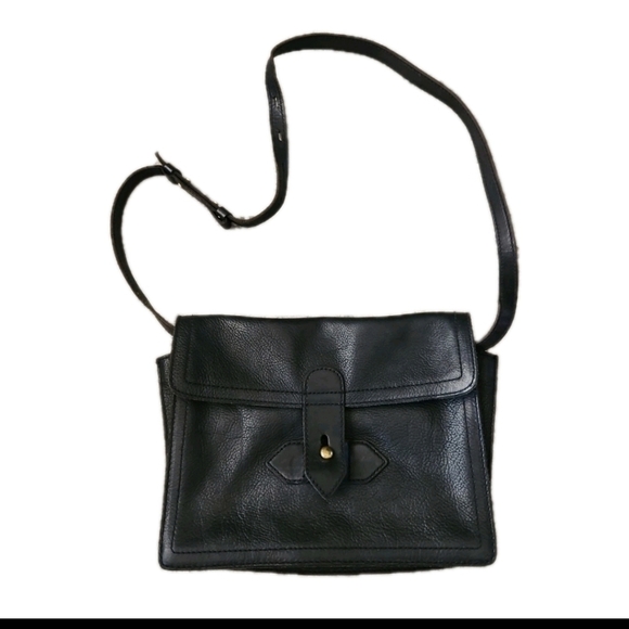 Madwell The Sketcbook Black Leather Bag - Picture 2 of 12